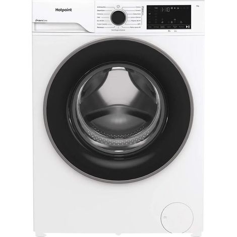 Hotpoint Ariston HB 93 CARE IT, Capacità 9kg, classe A -30%, Motore Inverter, 1400 giri, Display digitale XL, Vapore. Tipo di carica: Caricamento frontale. Capacità cestello: 9 kg, Cla... - HB93CAREIT