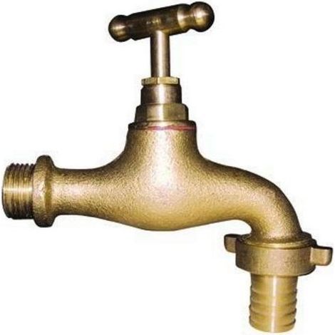 Vigor Rubinetto a Farfalla Ottone con Portagomma 1