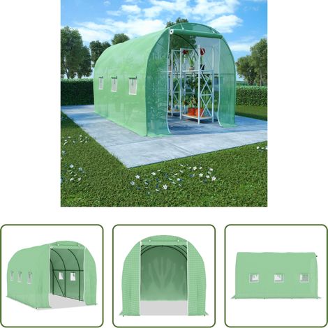 Protection des plantes - Serre 6,86 m² 3,43x2x2 m (1/5)