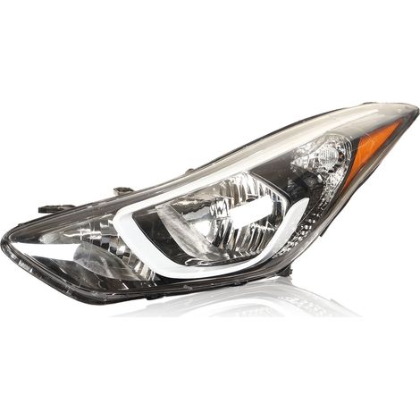 Phare avant sans ampoule, accessoire de remplacement pour Hyundai Elantra Coupé Berline côté gauche : 921013Y500 (1/5)