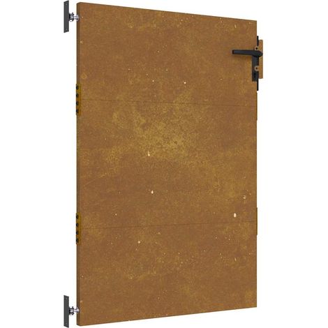 Maison Exclusive - Gartentor 85x125 cm Cortenstahl
