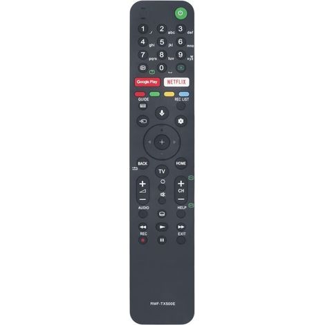 RMF-TX500E Replacement Voice Remote Control for Sony 4K HD OLED TV KD-55XG8505 KD-55XG8577 KD-85XH9505 KD-75XH9505 KD-49XH9505 KD-55XG8588 KD-65XH9505 KD-55XH9505 (1/5)