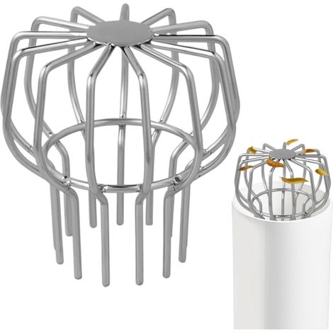 Grille de Drain Extérieur Couvercle de Regard Filtre à Feuilles pour Piscine Garage Terrasse Extérieur Jardin Entrée Cave Douche (1/5)