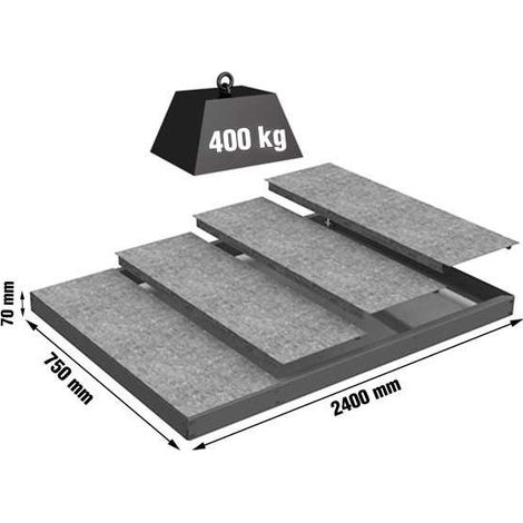 Estanteria 70x2400x750 SIMONFORTE EA 2407 METAL GRIS/GALVA marca SIMONRACK (1/2)