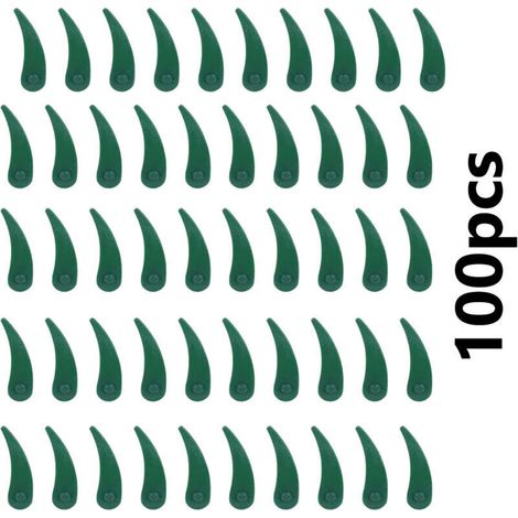 Lot de 200 lames de rechange en plastique pour coupe-bordures Bosch Durablade Art 23-18 LI Art 26-18 LI (1/4)