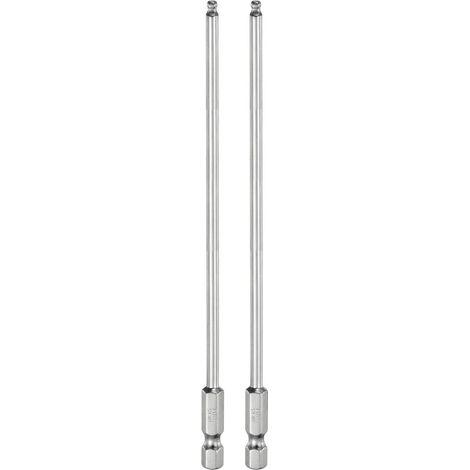 2pcs Embout de Tournevis Hexagonal 3mm (H3.0) en Acier S2 (1/5)