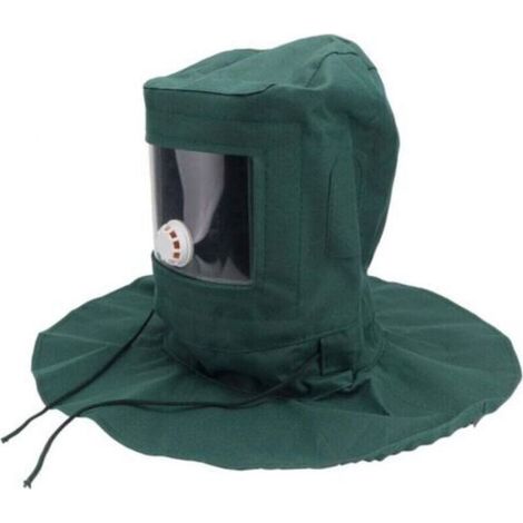 Casque de Sablage avec Ventilation, Capot Anti-Rouille pour Équipement de Sablage, Masque de Protection (1/4)