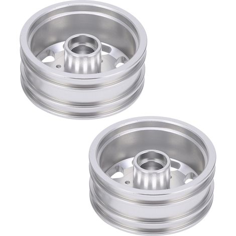 CNC-gefräste Vorderradnabe aus Aluminiumlegierung mit Lager für die Tamiya Traktorenmodellreihe im Maßstab 1:14 (1/5)