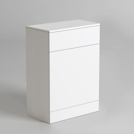 White Bathroom Back To Wall WC Unit W500mm x D300mm (1/2)