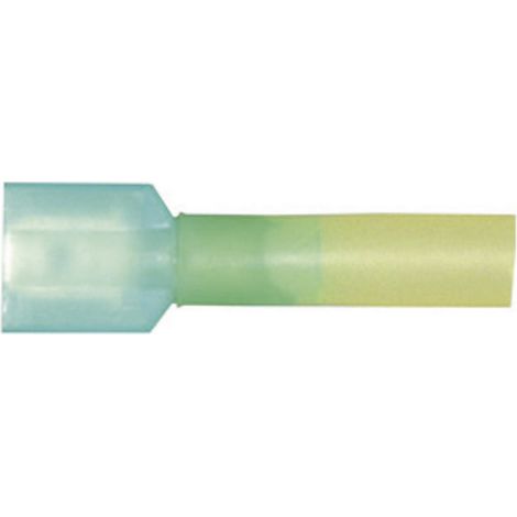 Vogt Verbindungstechnik 3970sh Flachstecker mit Schrumpfschlauch Steckbreite: 6.3 mm Steckdicke: 0.8