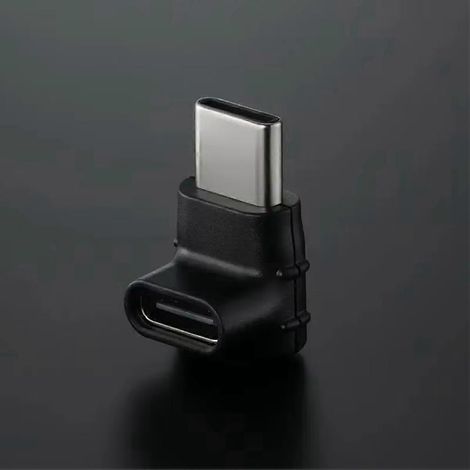 Adaptateur USB-C vers USB-C Type-C coudé pour récepteur mobile DJI Mic Series, accessoire micro Plug-and-Play (1/5)