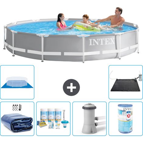 Intex Piscina Prism Frame Rotonda - 366x76 cm - 7-pezzi  S31947
