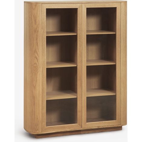 Vitrina en MDF y cristal templado Walia SKLUM ↑150 cm (1/5)