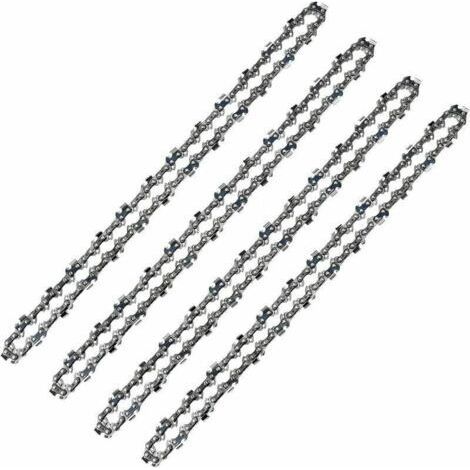Est-ce vraiment si utile Chaîne de tronçonneuse 52 maillons, pas 3/8" LP, taille 050" (1,3 mm) faible rebond, lot de 4 chaînes de tronçonneuse 52 entraînements, convient pour guide-chaîne de 14" (35 (1/5)