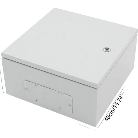 Caja de conexiones eléctricas, con clasificación IP65, para montaje en pared, 40x40x20cm (1/2)