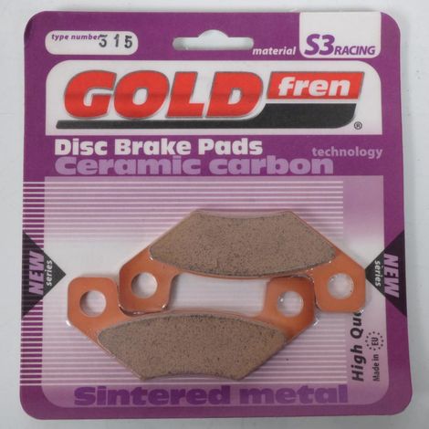 Gold Fren Bremsbeläge für Quad CAN-AM 450 DS X nach 2008