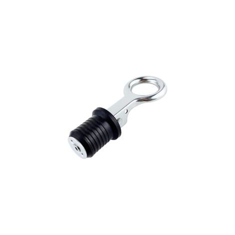 Bouchon de vidange pour bateau, DOLASO Bouchon de vidange réglable en caoutchouc et acier inoxydable 304 pour trou de vidange de 25 mm de diamètre (1/5)
