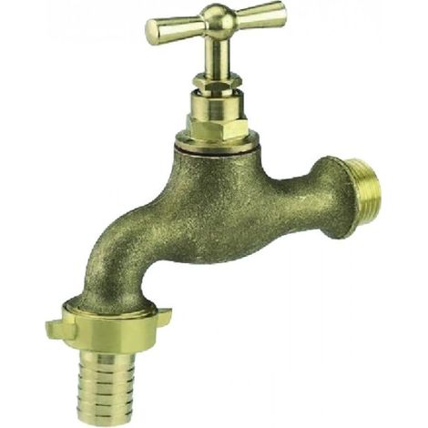 Robinet de Jardin à clapet avec nez cannelé R15BR  Boutté
