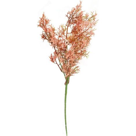 Ramo di fiore decorativo artificiale - Colore marrone, altezza 46 cm (1/3)