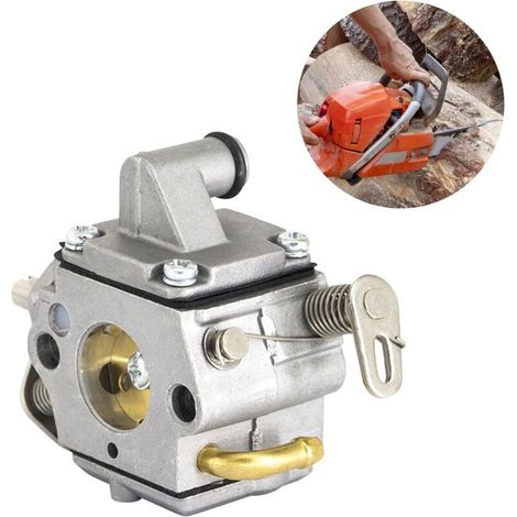 Pièces de carburateur de tondeuse à gazon, pièces de scie à chaîne, compatibles avec la tronçonneuse C1Q-S57B ZAMA MS170 MS180 018 017 (1/5)