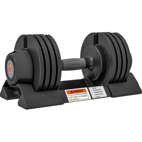 Haltères réglables 3,5/6/8/10 kg avec support et poignées antidérapantes pour musculation (1/5)