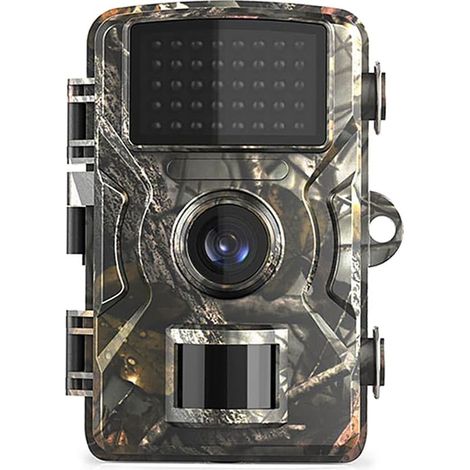 Caméra de chasse équipée d'un capteur de mouvement, 16 millions de pixels, résolution 1800P, temps de réponse de 0,8 seconde, fonction de vision nocturne infrarouge 940 nm, 2.0-\" (1/5)
