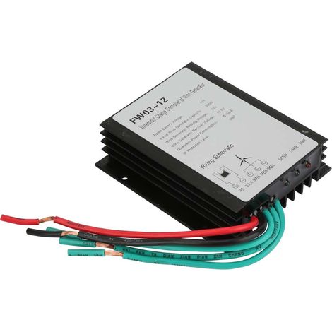FW03-12 IP67 Wasserdichter 12V Windladeregler für Windgeneratoren (1/5)