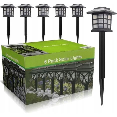 Laternen-Set, Gartenlampe, Solar, 6er-Set, warme Lampen für den Garten (1/5)