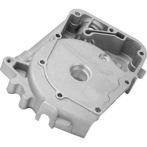 Rechte Motorabdeckung aus Stahllegierung, hitzebeständig, universell für GY6 50 60 80CC, Kurbelgehäuseabdeckung kompatibel mit Motorrädern und Rollern. (1/5)
