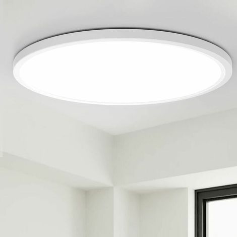 20W LED plafonnier salle de bain lumière blanche lumière étanche plafonnier pour salle de bain chambre cuisine balcon 232cm (1/5)