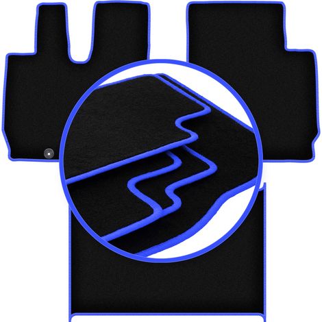 Tapis de voiture CARLUX-BLUE pour camion Iveco Stralis (2013-2019) (1/5)