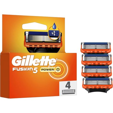 Lames de Rasoir Homme Fusion 5 Power, Pack de 4 (1/5)