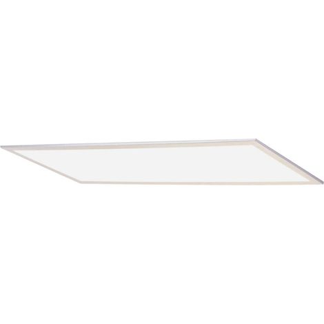 Lindby LED Lámpara de techo 'Livel' en Gris Plástico