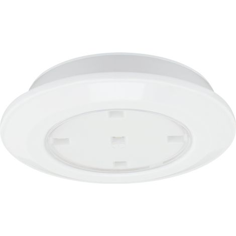 Lampe sous-meuble LED ronde blanche 3 pièces avec détecteur PIR et télécommande SUDOKU Struhm (1/3)