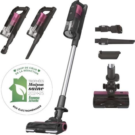 HOOVER ASPIRADOR VERTICAL S/FIOS 0.7LT AUT.60MIN HOME DOUBL (1/5)