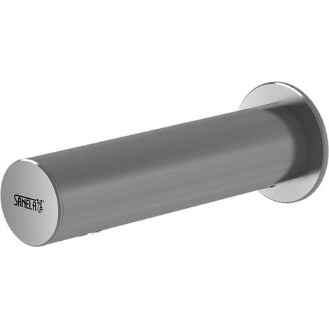Sanela Rubinetteria a sensore - Miscelatore automatico per lavabo, alimentazione di rete, acciaio inox SLU 43