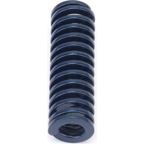 Lot 2 ressorts bleu haute précision – OD 10 mm / ID 5 mm – charge légère – longueur 80 mm (1/5)