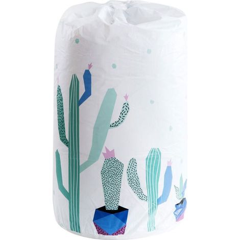 Sacs de rangement cylindriques pour grands vêtements, couverture d'oreiller, couette, sac d'emballage à cordon réutilisable, organisateur de maison (1/5)