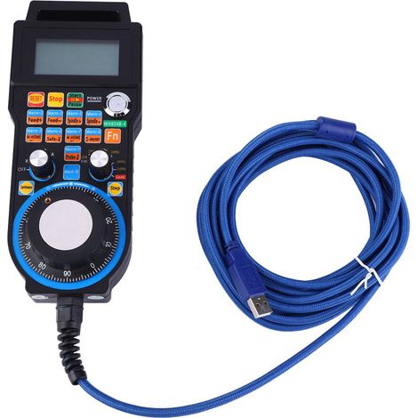 Volant électronique à commande filaire portable pour Machine à graver CNC, système Mach3 (1/5)