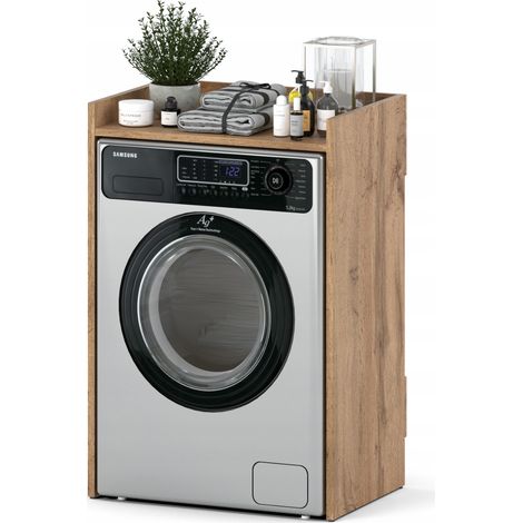 Armoire de toilette meuble haut 97 cm chêne Wotan – Rangement optimisé pour salle de bain – Résistante à l'humidité – Assemblage facile (1/3)
