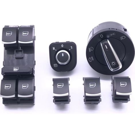 Kompatibel mit Volkswagen Sagitar, Magotan, Tiguan, Golf 6 und MK6 (Scheinwerferliftschalter). (1/5)