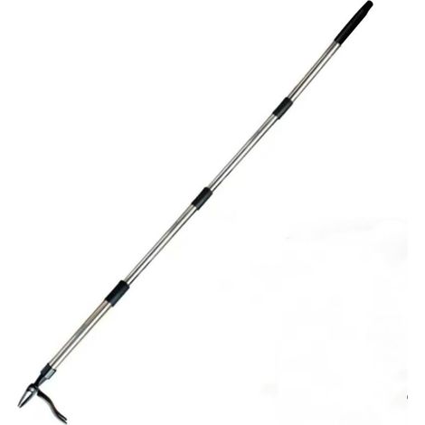 Herramienta vertical para deshierbar, herramienta manual para deshierbar, desmontable, 4 secciones, longitud total 147 cm. (1/5)