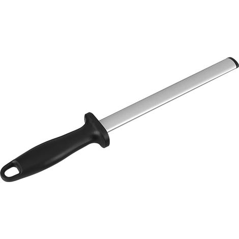 Affûteur De Couteaux En Diamant - Tige Ovulaire 300 mm - Support Antidérapant - Pour Cuisine Maison Et Professionnelle - 1 Pièce (1/5)