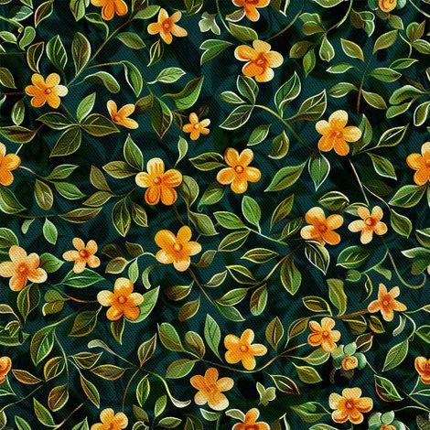 Tela decorativa para exteriores Oxford - Motivo primaveral I DX7518 (1/5)