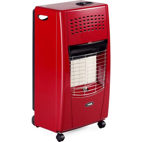Bartolini Infrarot-Gasheizung Bella I GPL 4200W Piezoelektrisch 3 Leistungsstufen Rot