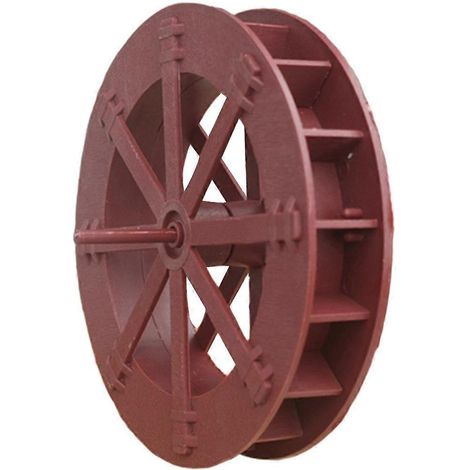Accessoires de décoration pour fontaine à roue à eau et cascade à monter soi-même, comprenant 5 accessoires. (1/5)