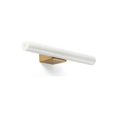 CALMA applique oro spazzolato Linestra con interruttore 63548 (1/2)