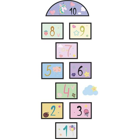 Stickers décoratifs pour sols d aires de jeux pour enfants (1/5)