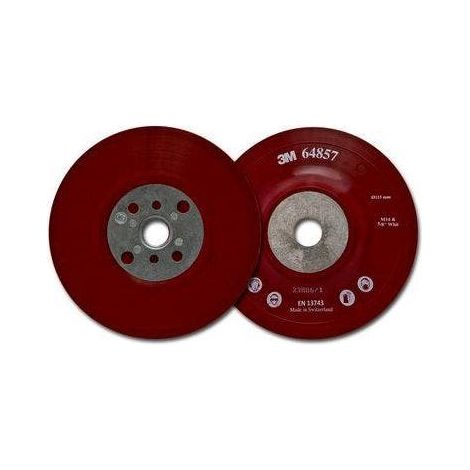 Plateau support rigide bombé pour disque fibre Cubitron II - Diamètre 127 mm - 3M