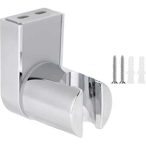 Drehbarer, wandmontierter Duschkopfhalter, verstellbarer Handbrausehalter fürs Badezimmer. (1/5)